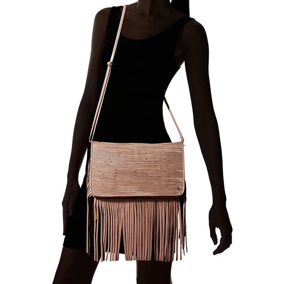 Elliott Lucca Handbags - Elliott Luca Leather Fringe Crossbody